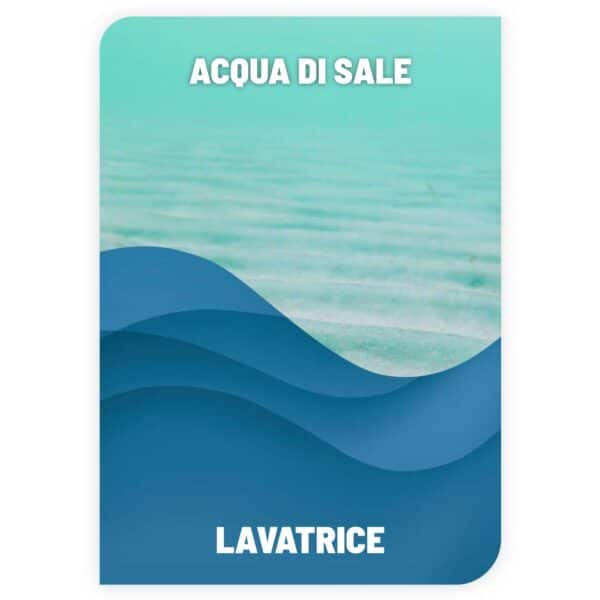 Lavatrice Acqua di Sale