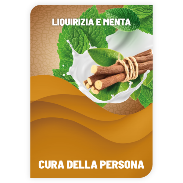 Bagnoschiuma Menta e Liquirizia